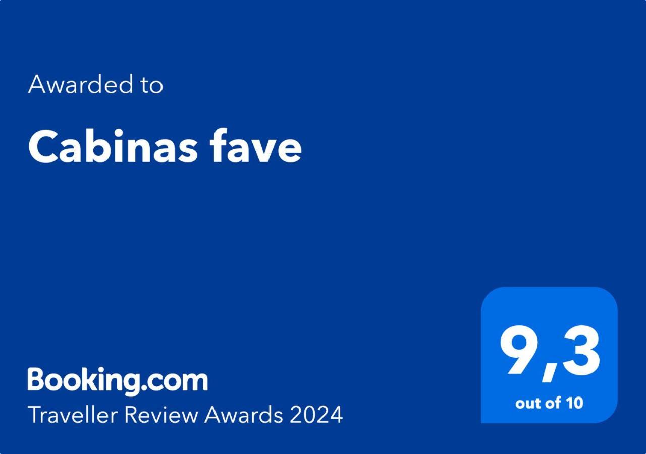 Cabinas Fave 우비타 외부 사진